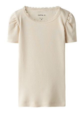 Se NAME IT Modal T-shirt Kab Summer Sand hos SmartKidz
