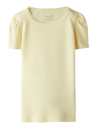 Se NAME IT Modal T-Shirt Kab Pastel Yellow hos SmartKidz