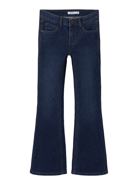 NAME IT Bootcut Jeans Polly Dark Blue Denim