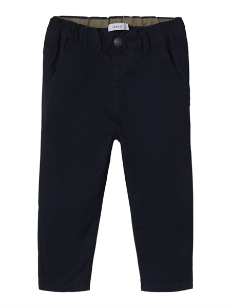 NAME IT Twill Bukser Ben Navy Blazer