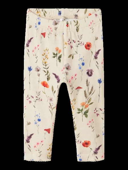 Se NAME IT Leggings Luxa Peyote Melange hos SmartKidz