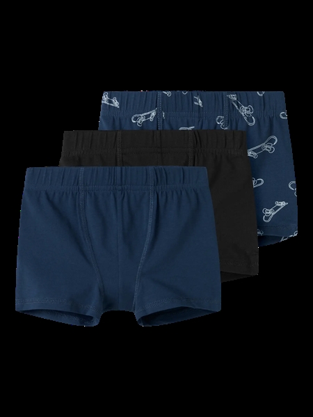 Se NAME IT 3-Pak Tights Skater Titan hos SmartKidz