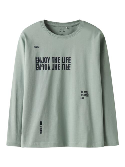Se NAME IT Langærmet Bluse Victor The Life Be Cool hos SmartKidz