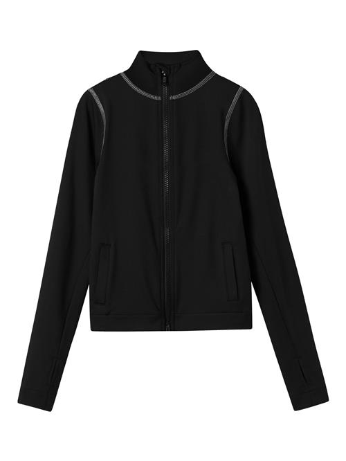 Se NAME IT Sports Cardigan Lenette Black hos SmartKidz