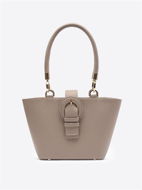 AKARDO Skuldertaske  mørkebeige