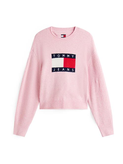 Tommy Jeans Pullover  navy / lyserød / rød / hvid