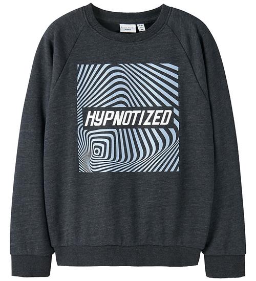 Name It Sweatshirt - NkmVion - Black/Hypnotized