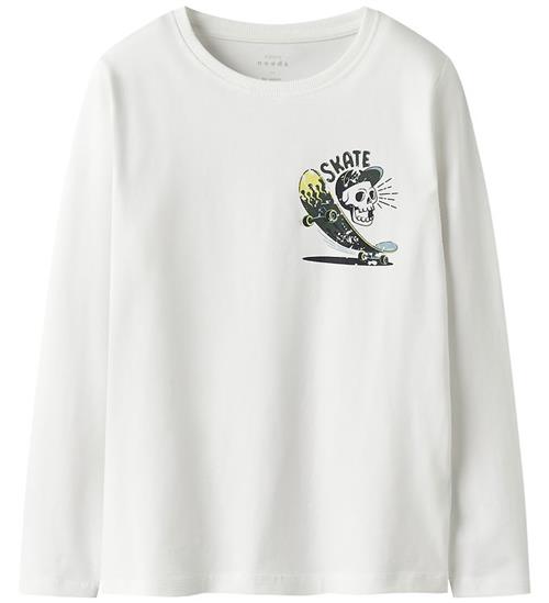 Name It T-shirt - NkmVux - Bright White/Skate