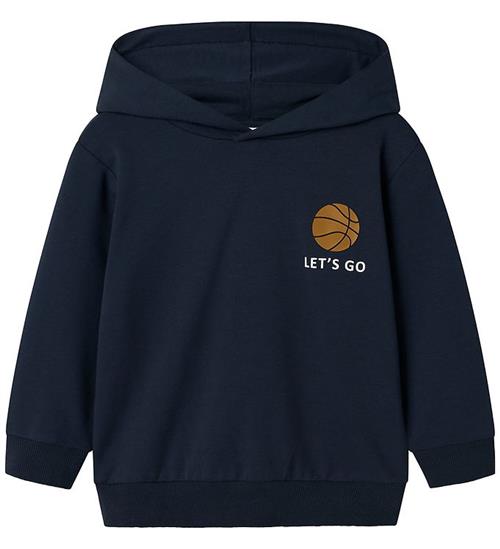 Name It Hættetrøje - NmmKelvin - Navy Blazer m. Print