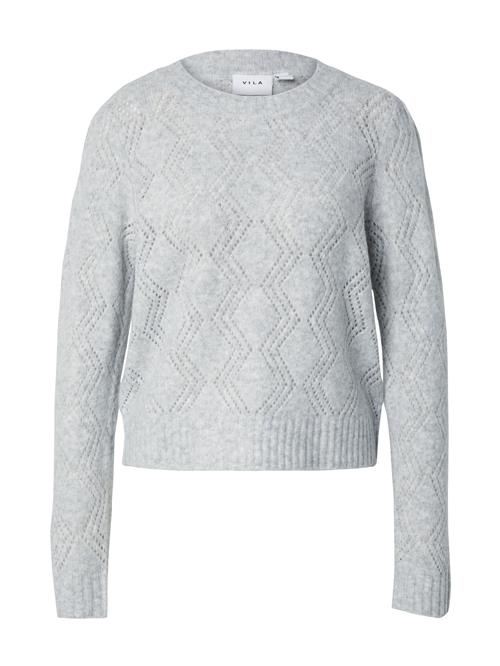 VILA Pullover 'Carlo'  lysegrå