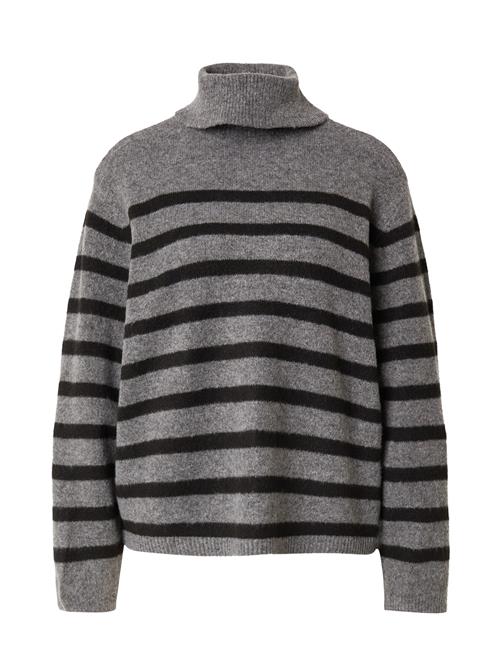 VERO MODA Pullover 'MARWA'  grå-meleret / sort