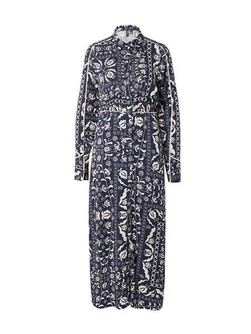 VERO MODA Kjole 'Gidde Aya'  beige / navy