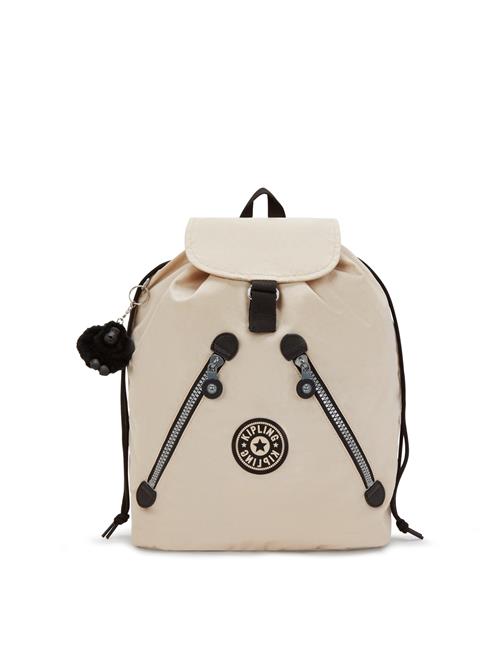 KIPLING Rygsæk 'New Fundament'  beige / brun / sort
