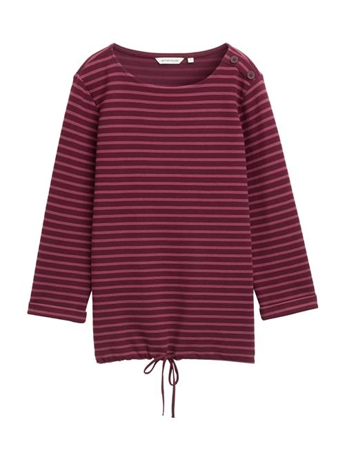 Se TOM TAILOR Shirts  burgunder / pastelrød ved About You