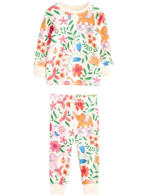 Next Nattøj 'Diwali'  ecru / blå / mørkeorange / pink