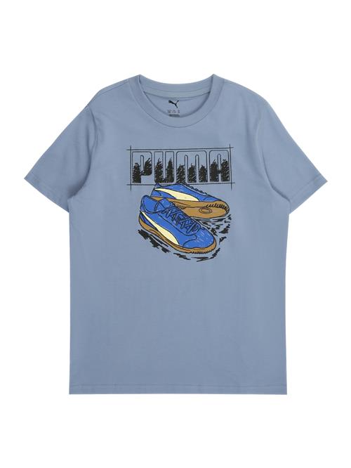 PUMA Shirts  royalblå / dueblå / sennep / sort
