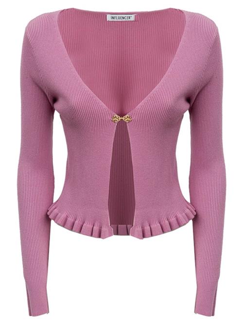 Influencer Cardigan  gammelrosa