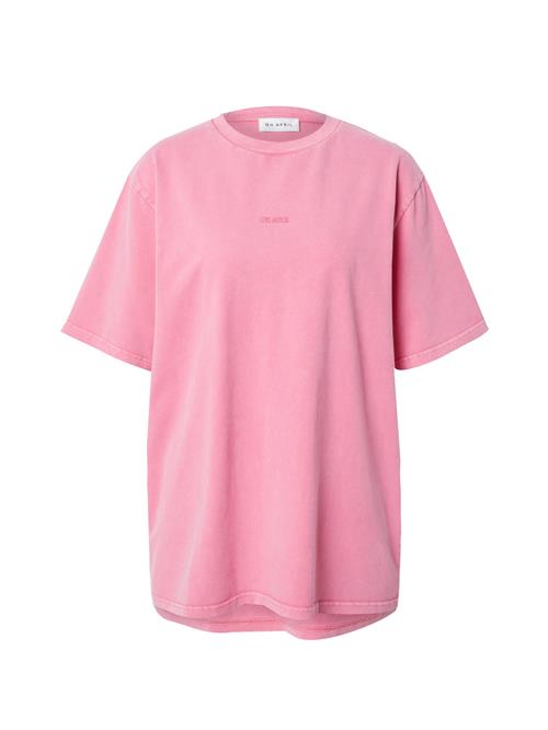OH APRIL Oversized bluse 'Karma Story'  grøn / lys pink