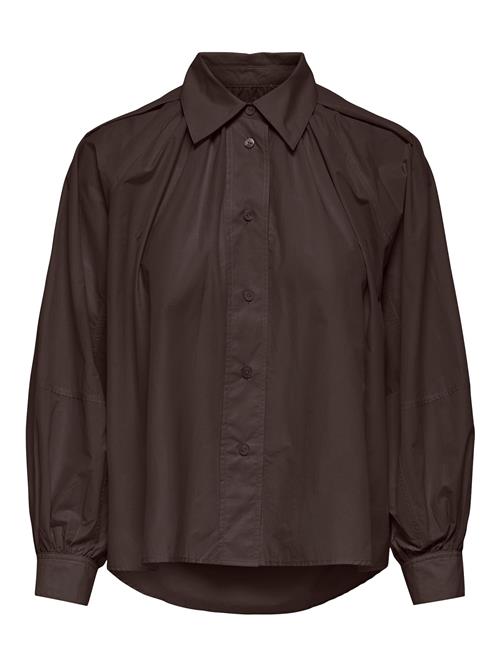 ONLY Bluse 'ONLRiver'  mørkebrun