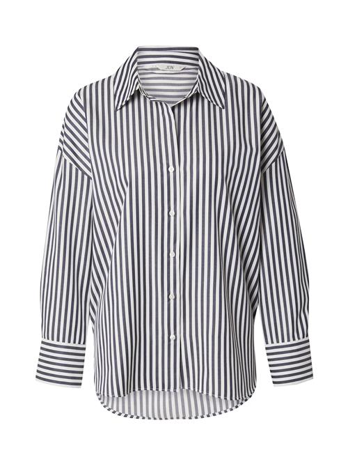 JDY Bluse 'JDYVESPER'  antracit / hvid
