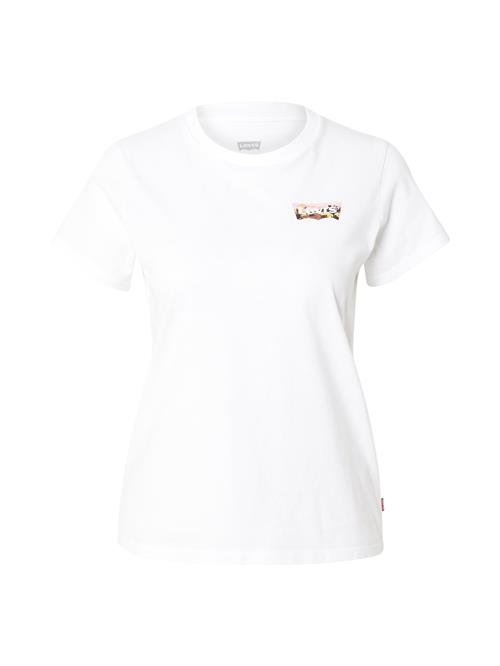 Se LEVI'S ® Shirts 'The Perfect Tee'  lysegul / cranberry / hvid ved About You