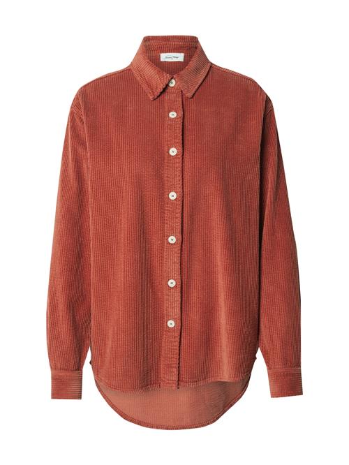AMERICAN VINTAGE Bluse 'PADOW'  mørkerød