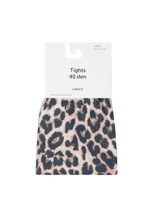 Lindex Nylonstrømpebukser  lysebrun / sort