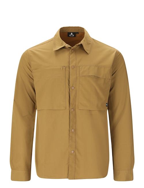 Elm M L-S Shirt Whistler Gold