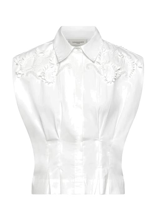 Cmvatan-Shirt Is A Short-Sleeved Shirt In A Highly Premium Material With Hand-Em Copenhagen Muse White