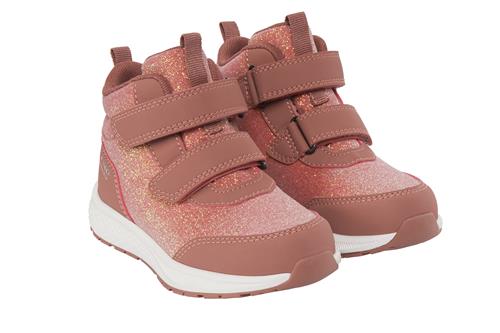 Viking Bouncy Glitter Mid WP 2V Overgangssko  Pink 27 EU      kvinde