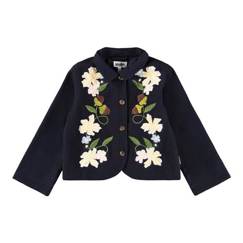 Molo Harmoney Jackets Forest Bloom 110 cm  Marineblå  110 cm  kvinde