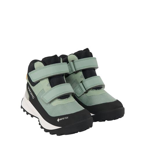 Viking Expower Mid GTX 2V Vandtætte Premium-sko Med Mellemhøjt Snit Green 32 EU    32 EU  mand