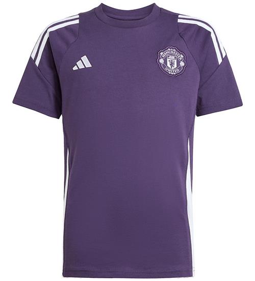 Se adidas Performance T-shirt - Manchester United - Lilla ved KidsWorld