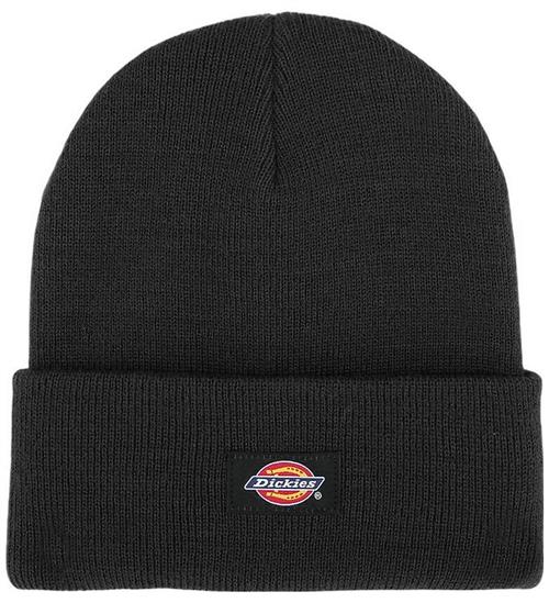 Dickies Hue - Strik - Gibsland - Sort m. Logo