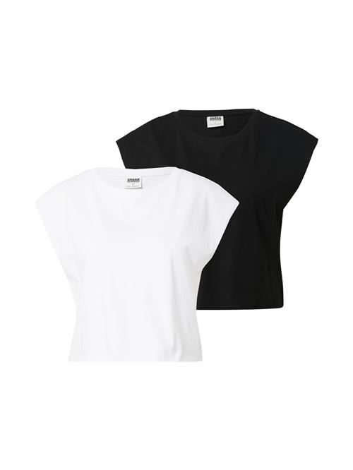 Urban Classics Shirts  sort / hvid
