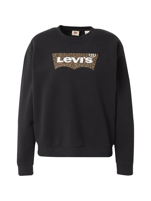 LEVI'S ® Sweatshirt 'ANNESSA'  brun / sort / hvid