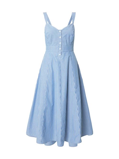 LEVI'S ® Kjole 'Ravina Midi Dress'  lyseblå / hvid