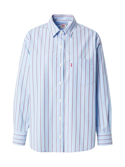 LEVI'S ® Bluse 'HARLIE'  lyseblå / lys rød