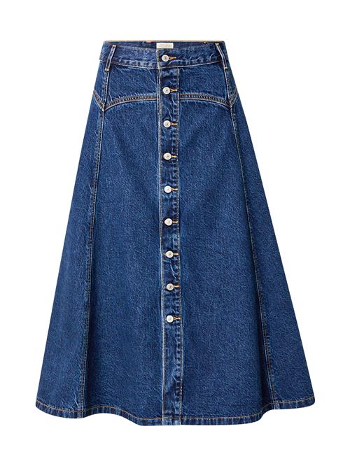 LEVI'S ® Nederdel 'Yoked Western Skirt'  blue denim