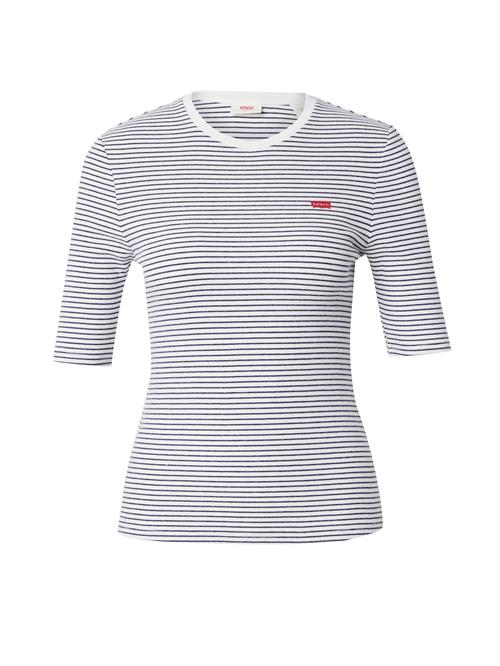 LEVI'S ® Shirts 'Luca Slim Tee'  mørkeblå / rød / hvid
