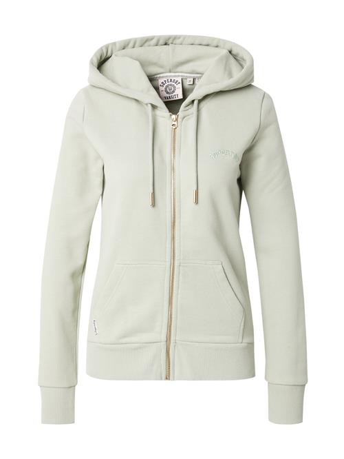 Superdry Sweatjakke  pastelgrøn