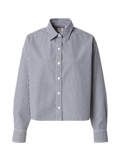 LEVI'S ® Bluse 'HARLIE'  navy / hvid
