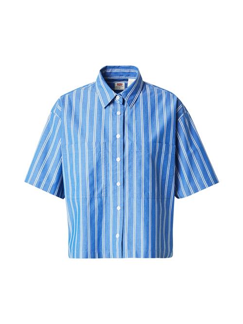 LEVI'S ® Bluse 'HARLIE'  blå / hvid