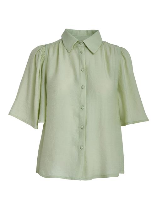minus Bluse 'Talmie'  pastelgrøn