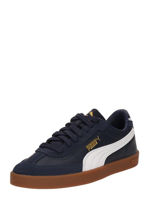 PUMA Sneaker low 'Club II Era'  navy / guld / hvid