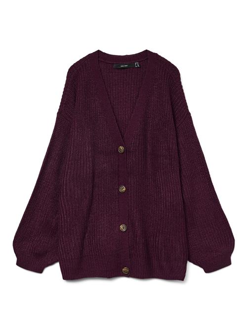 Vero Moda Curve Cardigan  vinrød