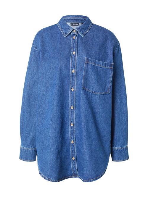 Se PIECES Bluse 'PCMaisie'  blå ved About You
