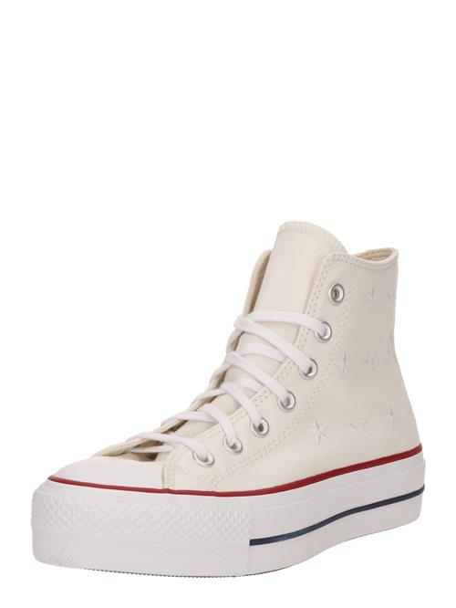 CONVERSE Sneaker high 'CTAS'  creme / mørkeblå / rød / hvid