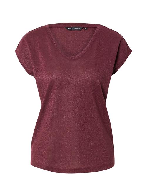 ONLY Shirts 'ONLSilvery'  vinrød