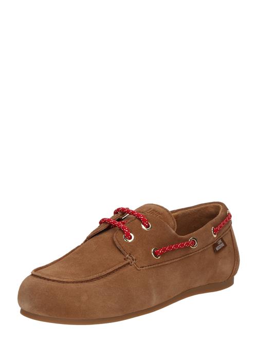 Love Moschino Mokassin  cognac